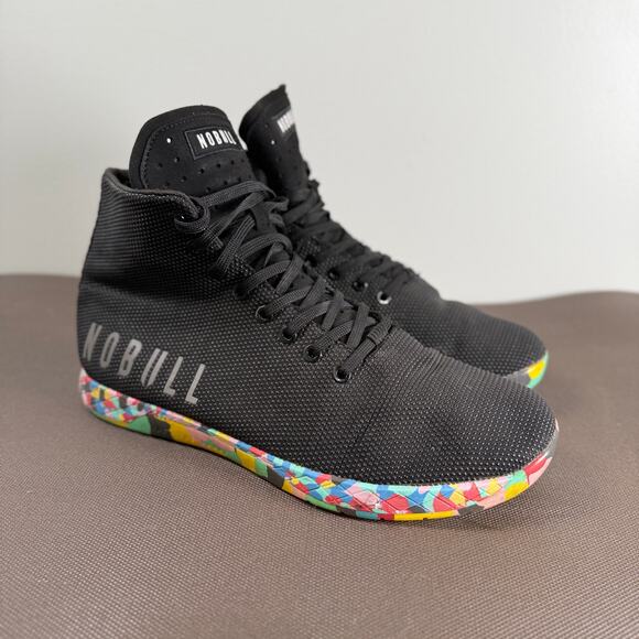 NOBULL High Top Black Wild Trainer Shoes Wild Multicolor Mens 11.5 Womens 13 main image 7